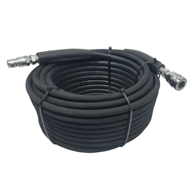 Astrox 3/8" Maxi Quick Release 1 Wire High Pressure Rubber Hose - 10 Meter 250bar